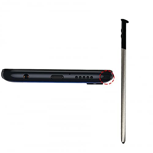 2 Pack Black LCD Stylus Pen Replacement for Motorola Moto G Stylus 2020 with Type C Adapter - Compatible with Note Taking, Drawing & Touchscreen Devices