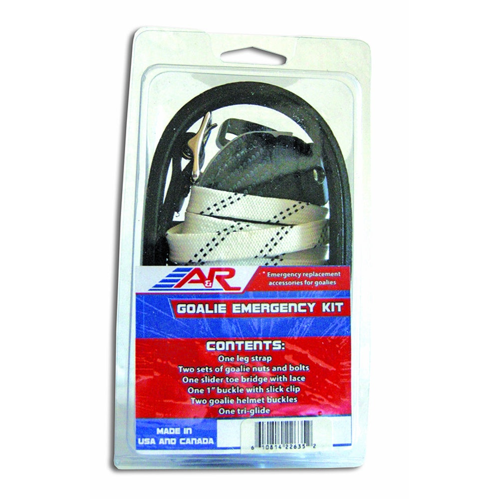 A&R Hockey Goalie Emergency Kit - Essential Goaltender First Aid & Repair Gear for Ice Hockey Goalies - Perfect for On-Ice Emergencies & Equipment Fixes