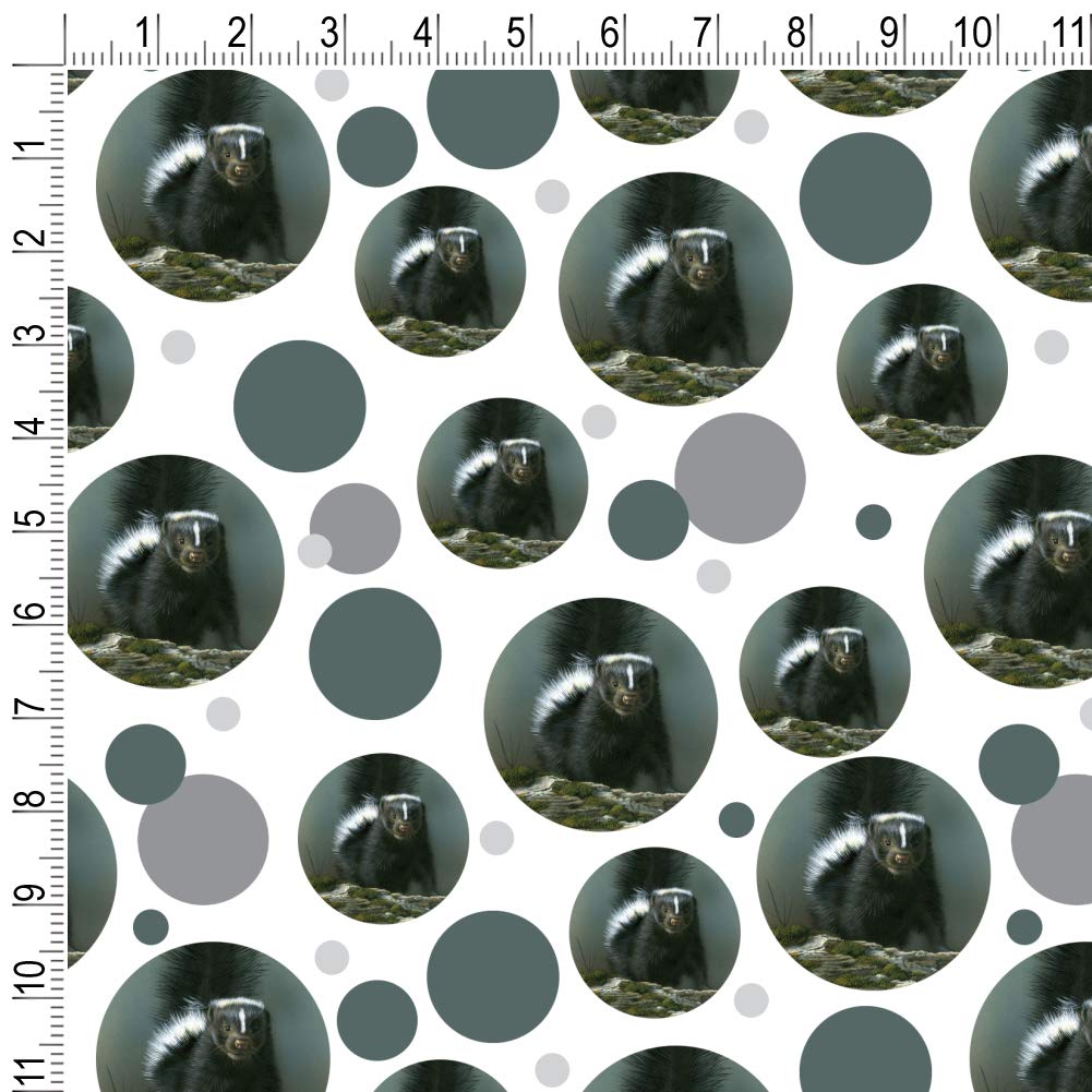 GRAPHICS & MORE Curious Skunk Gift Wrap Wrapping Paper Roll - 15