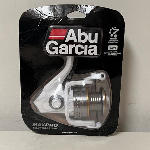 Abu Garcia Max Pro MAXPROSP60 C Spinning Reel - Premium Fishing Reel for Freshwater & Saltwater Anglers - Perfect for Bass, Trout, and Inshore Fishing