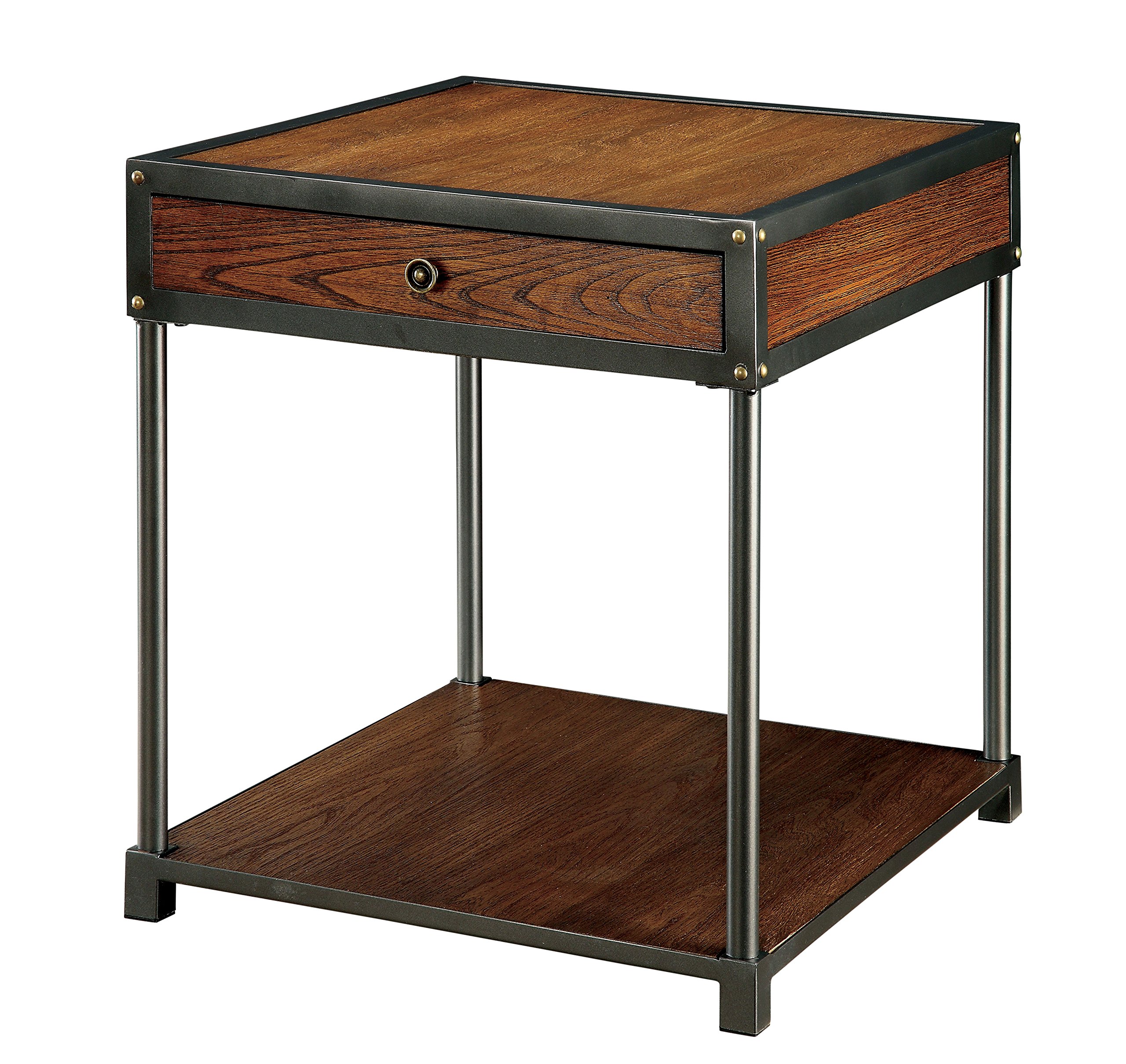 Furniture of America Clyde Coffee Table with Drawer - Modern Living Room Center Table with Storage for Home Decor | Perfect for Living Rooms, Apartments & Offices