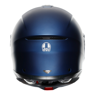 AGV Tourmodular Solid Galassia Matt Blue Motorcycle Helmet - Lightweight & DOT Certified for Street & Touring Riders - Perfect for Commuting, Long Rides & Adventure Motorcycling