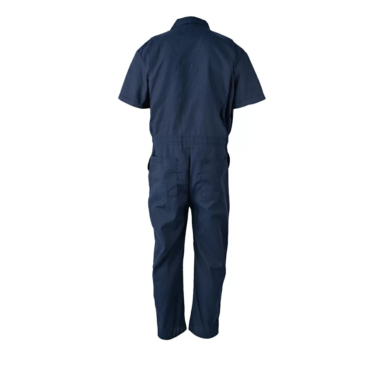 FIVE ROCK® Men's Short Sleeve Unlined Poplin Coverall - Relaxed Fit Workwear for Mechanics, Painters & DIY Projects