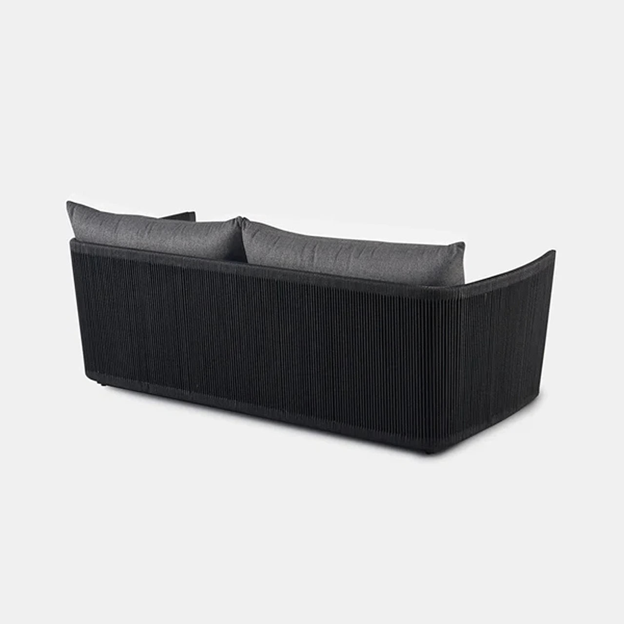 Antigua Outdoor 2-Seater Patio Sofa Set - Waterproof Wicker Furniture for Garden, Balcony, and Poolside Relaxation
