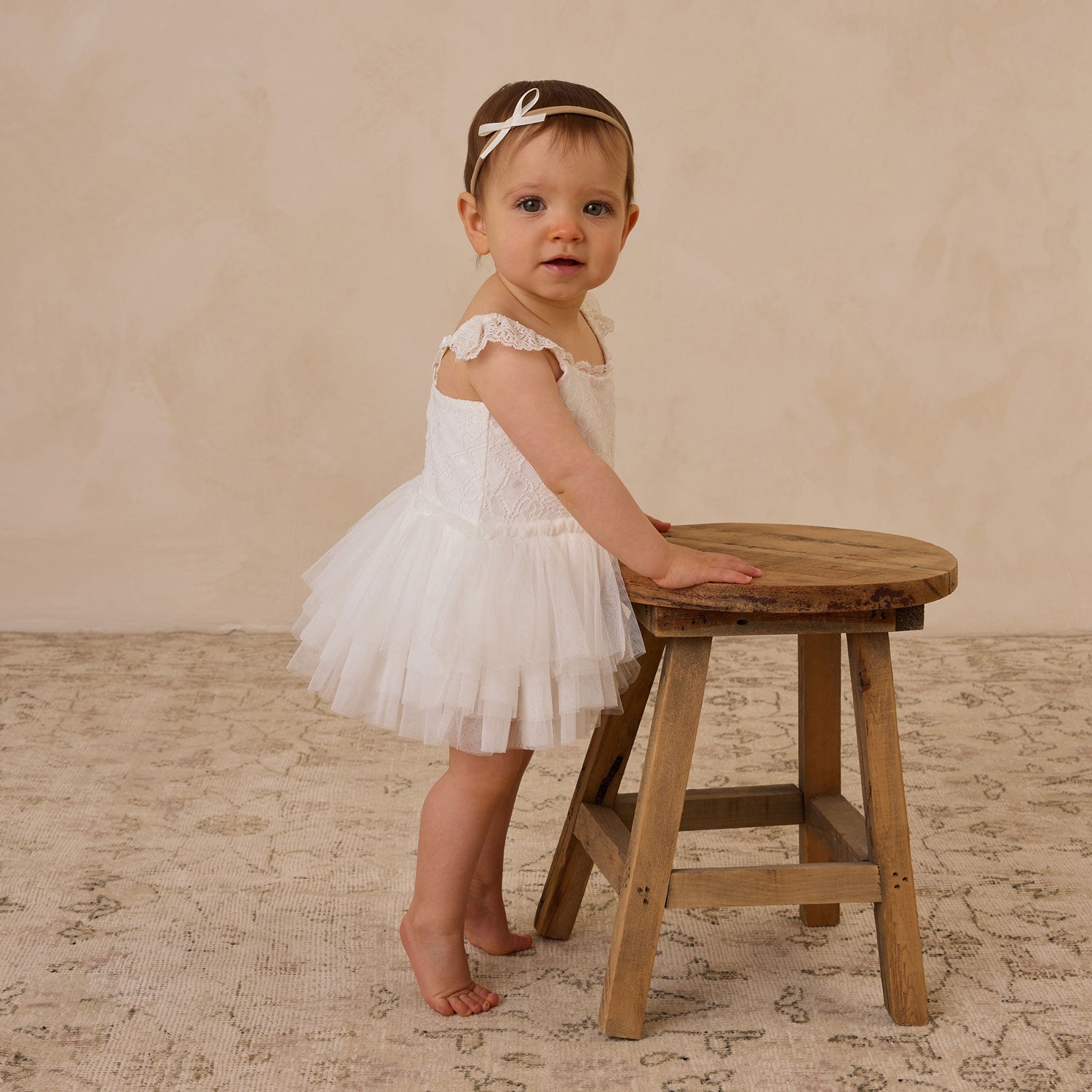 Camilla White Tutu Dress for Girls - Elegant Ballet Skirt for Dance Recitals, Parties & Photo Shoots