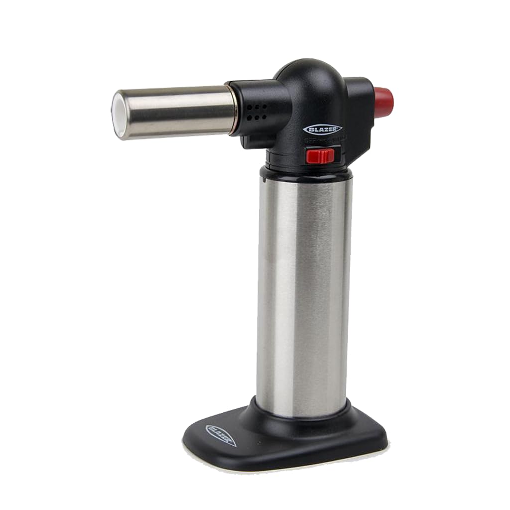 Blazer 189-8020 Big Buddy Turbo Torch - Red & Stainless Steel Propane Torch for Welding, Soldering & DIY Projects