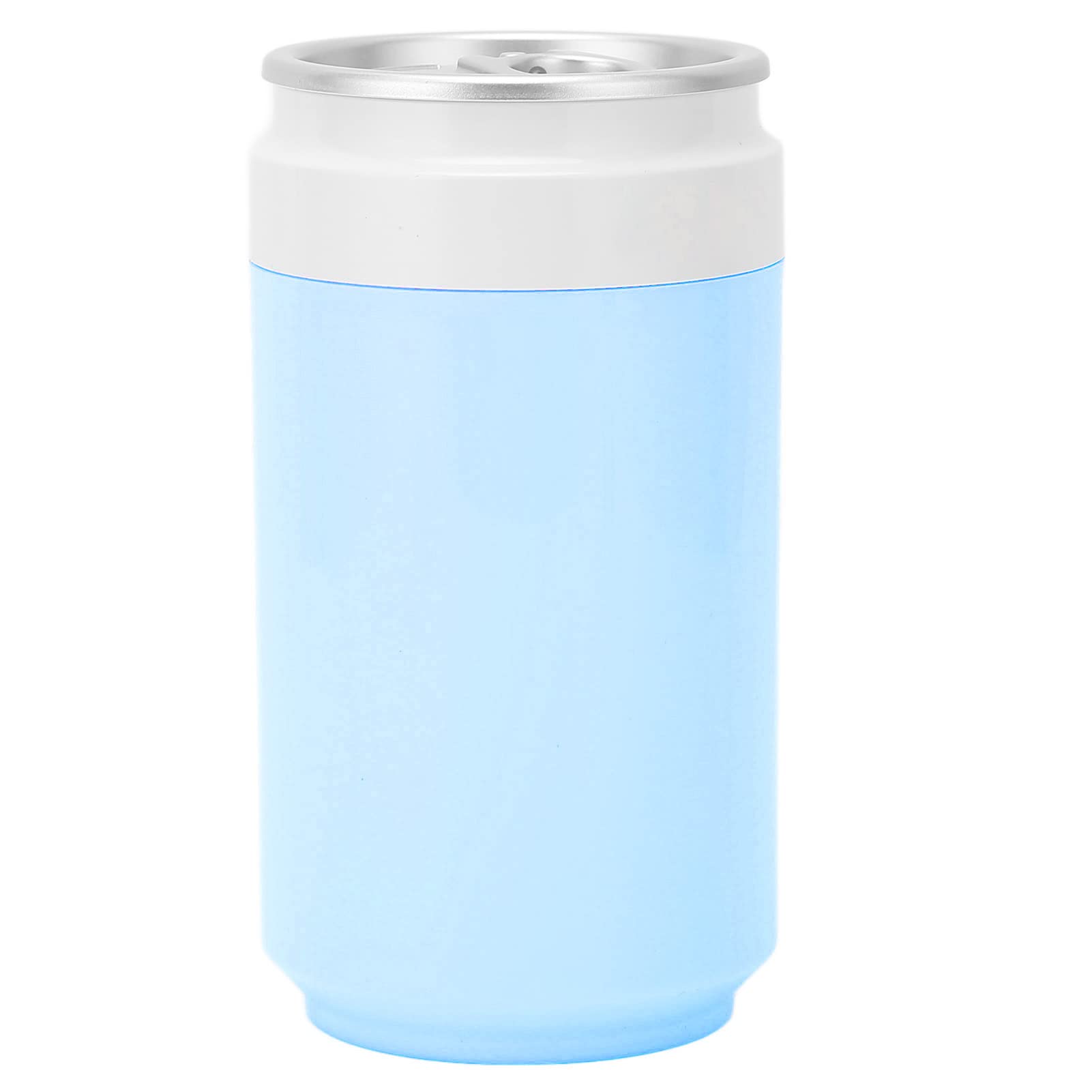 Portable USB Car Humidifier & Essential Oil Diffuser - Auto Flame Effect, Compact Design for Vehicles, Office & Travel - Blue | Perfect for Dry Air Relief While Driving or Working