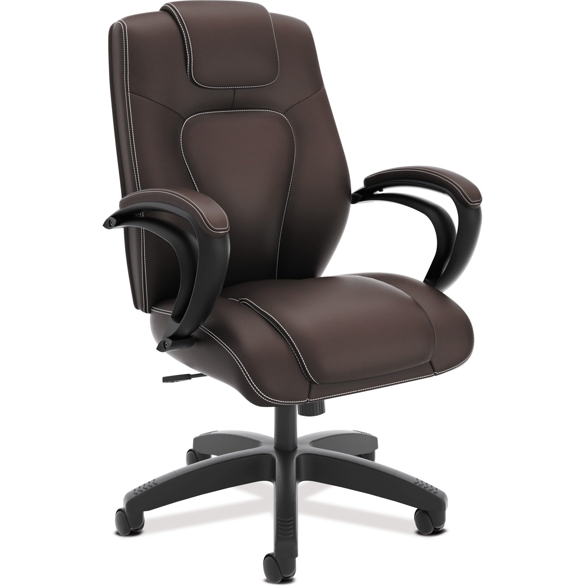 HON High-Back Executive Office Chair - Ergonomic Mesh Back Support with Adjustable Lumbar - Perfect for Home Office, Conference Rooms & Corporate Workspaces