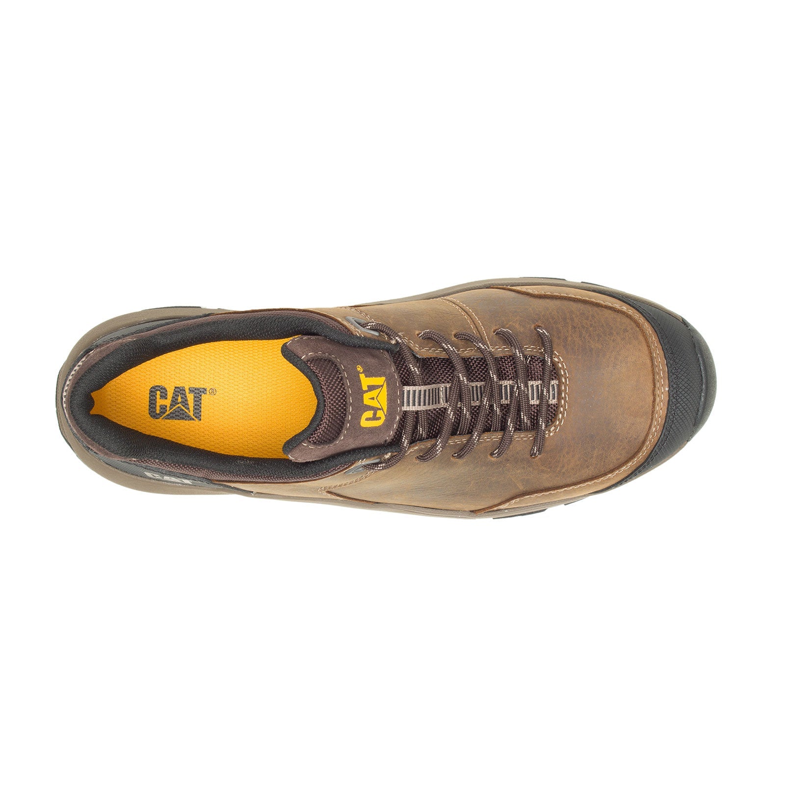 Streamline 2.0 Composite Toe Leather Work Shoes for Men - Safety Boots with Slip Resistance & Electrical Hazard Protection - Ideal for Construction, Warehouse & Industrial Work