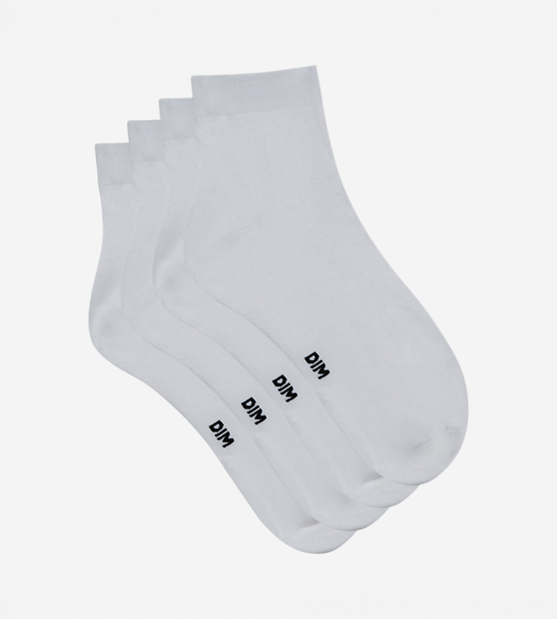 2 Pairs of Seamless White Socks for Women - Ultra Soft Second Skin Feel - Perfect for Everyday Wear, Workouts & Casual Outfits