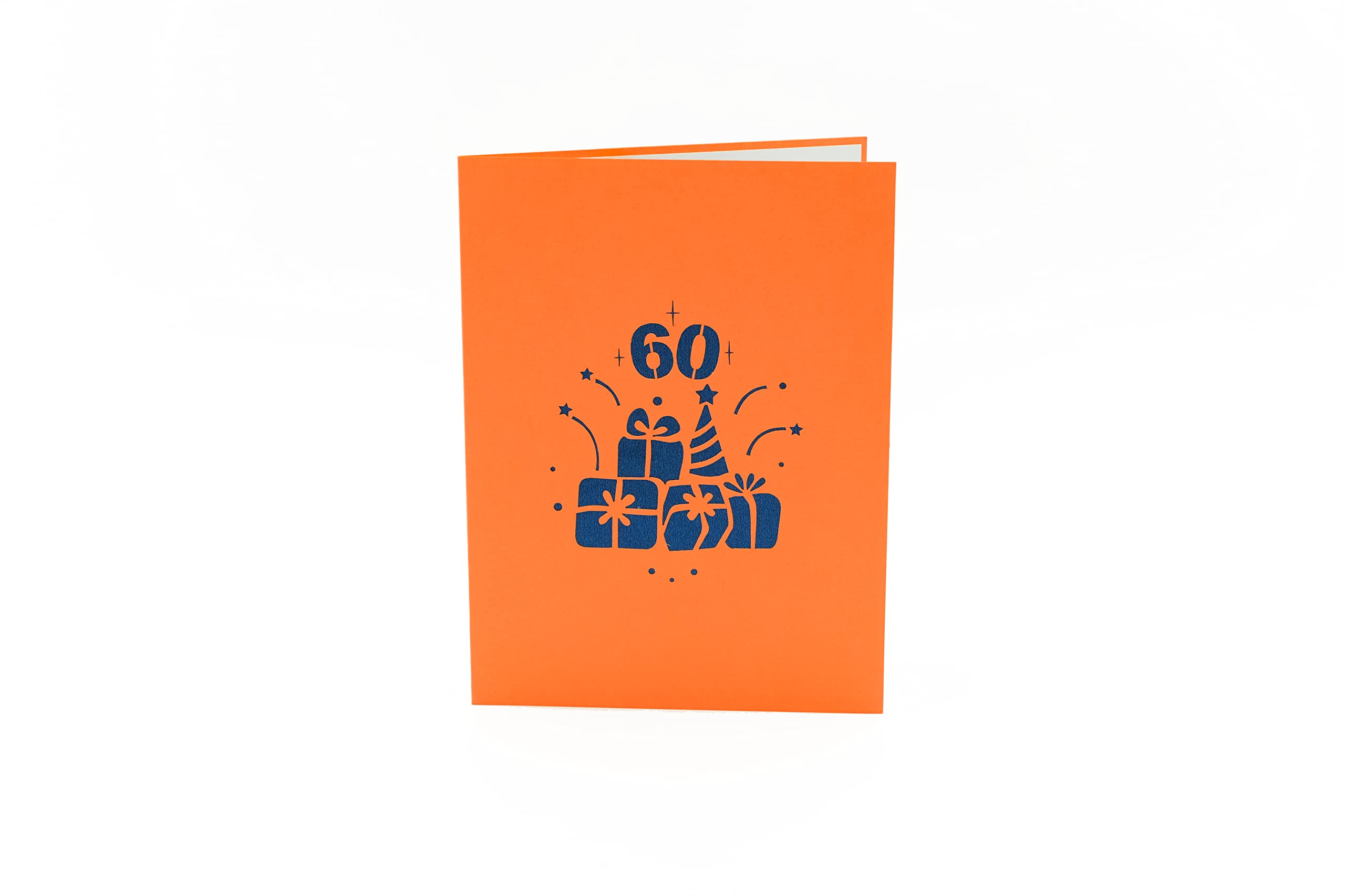 60th Birthday Pop Up Card - Funny & Unique 60th Birthday Gift for Women, Men, Dad, Mom, Sister, Husband, Wife | Deluxe 3D Greeting Card with Blank Note | Perfect for Milestone Celebrations, Retirement Parties & Special Occasions