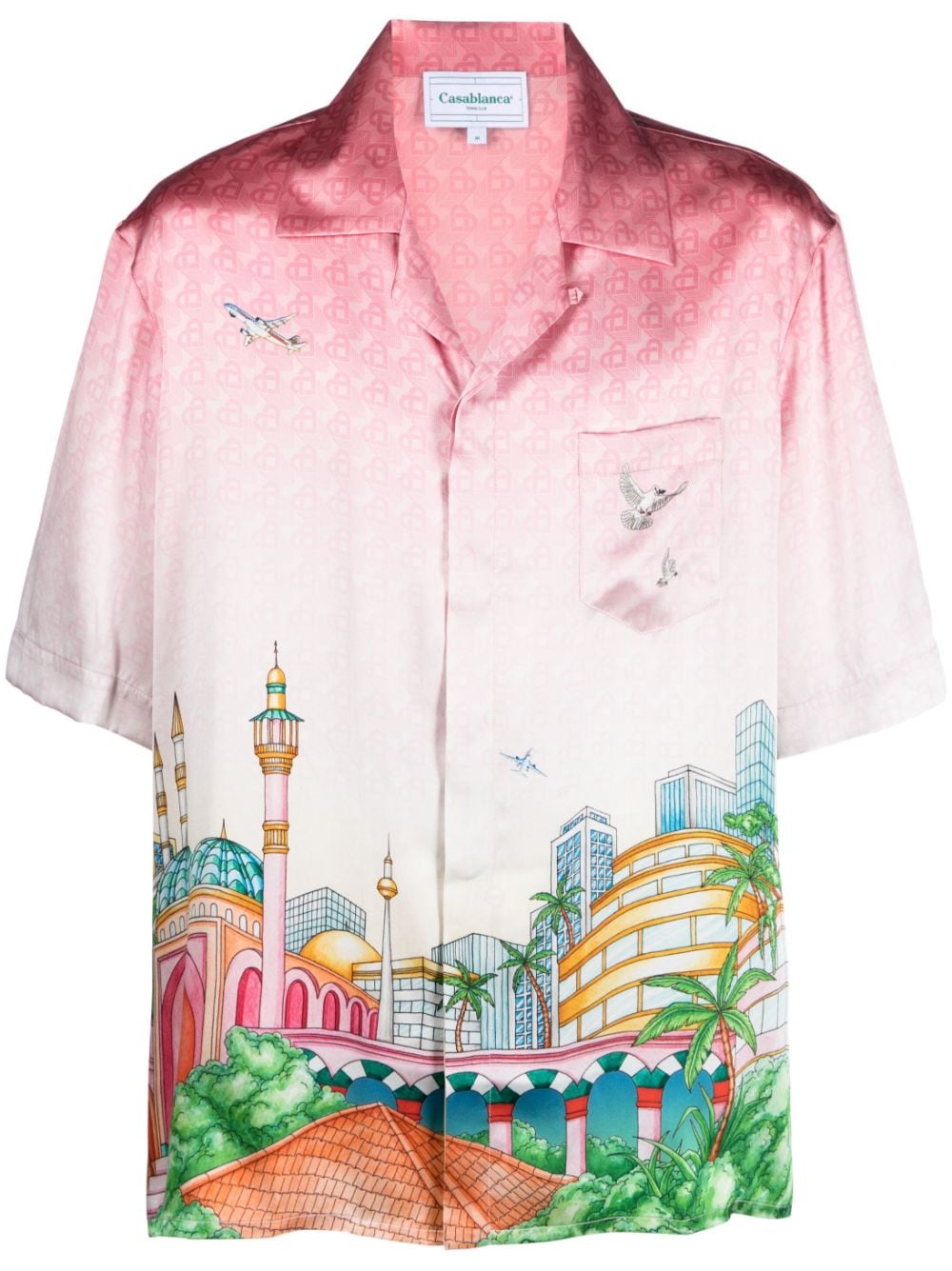 Casablanca Pink Shirts for Men - Stylish & Comfortable Casual Wear for Everyday Outfits & Summer Fashion