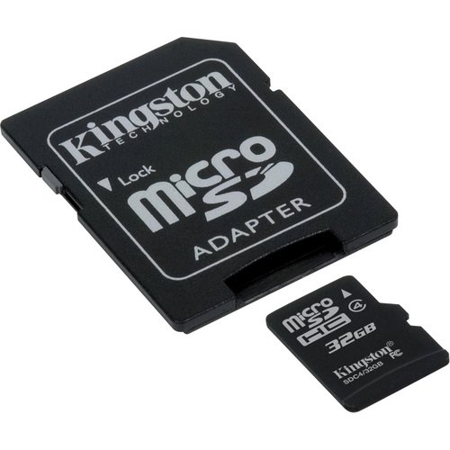 Samsung 32GB microSDHC Card with Adapter for Smartphones & Cameras
