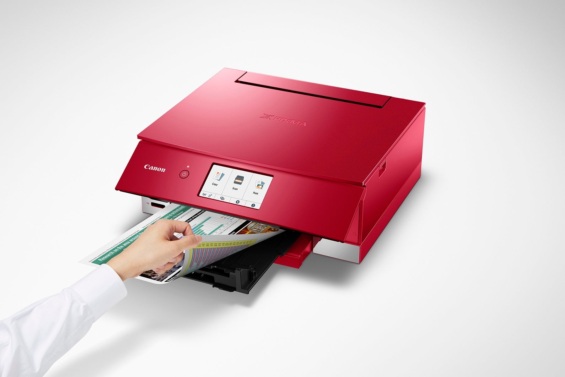 Canon PIXMA TS8370a Wireless All-in-One Printer with Scanner, Copier & Fax - Ideal for Home Office, School Projects & Photo Printing