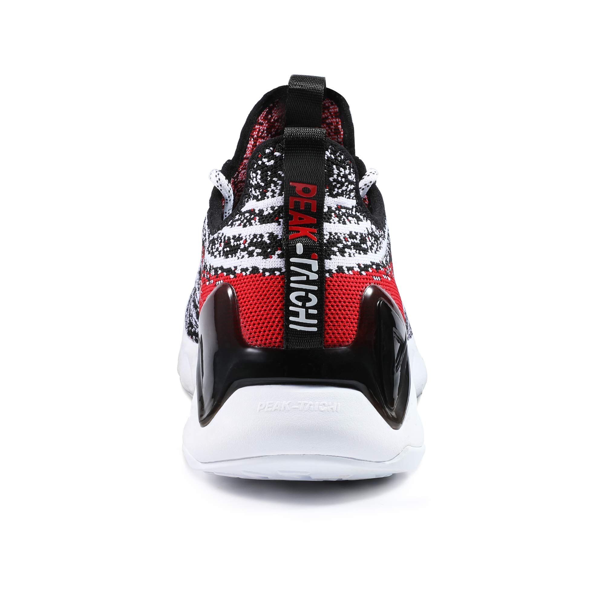 PEAK Men's Comfortable Running Shoes - Taichi King Adaptive Smart Cushioning Supportive Training Sneakers for Walking, Tennis, Fitness, Gym Workouts - Perfect for Jogging, Daily Exercise & Active Lifestyle