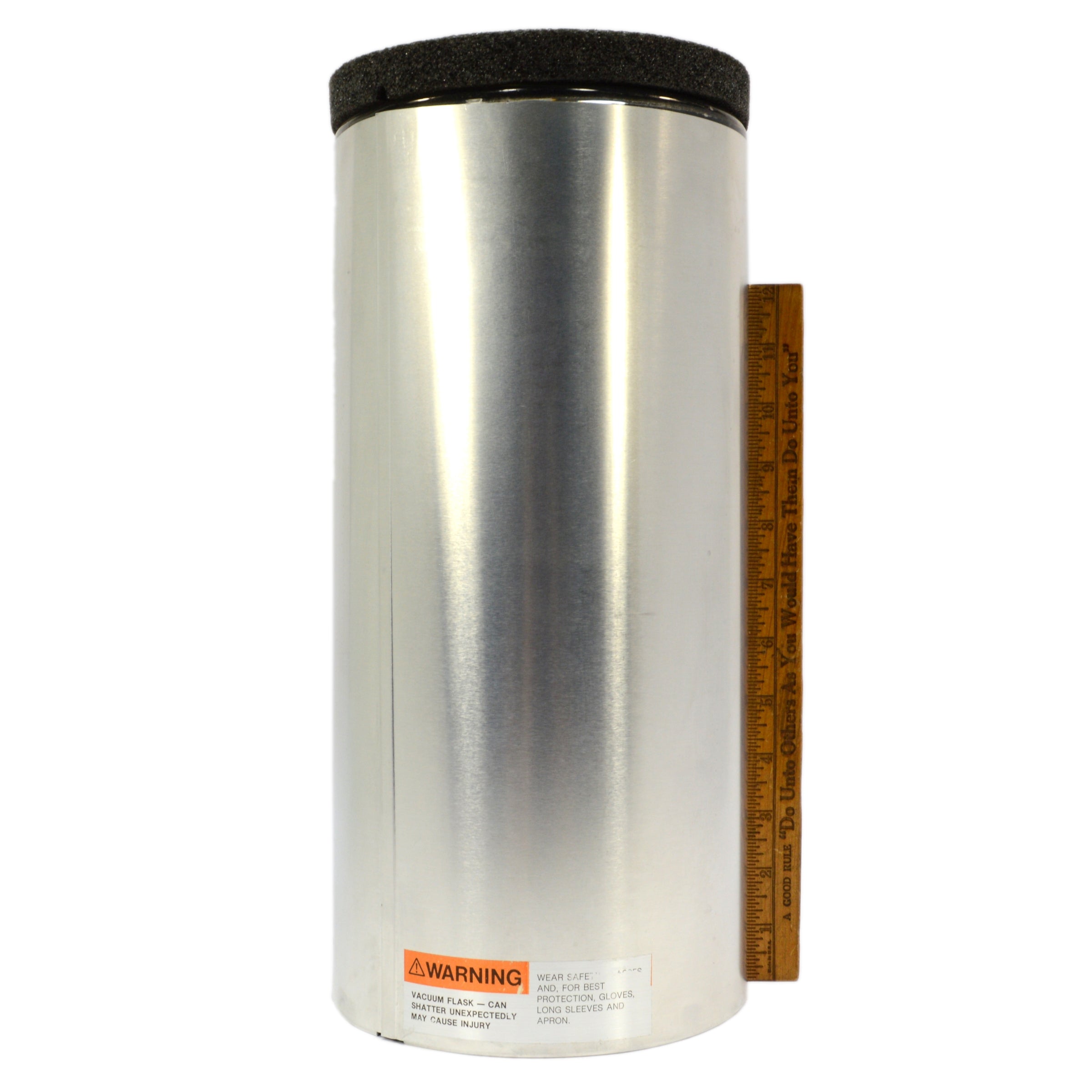 POPE SCIENTIFIC 4300ml Dewar Flask No. 8642/0099 - Aluminum Vacuum Insulated Container with Storage Box | Laboratory Equipment for Liquid Nitrogen Storage & Scientific Experiments