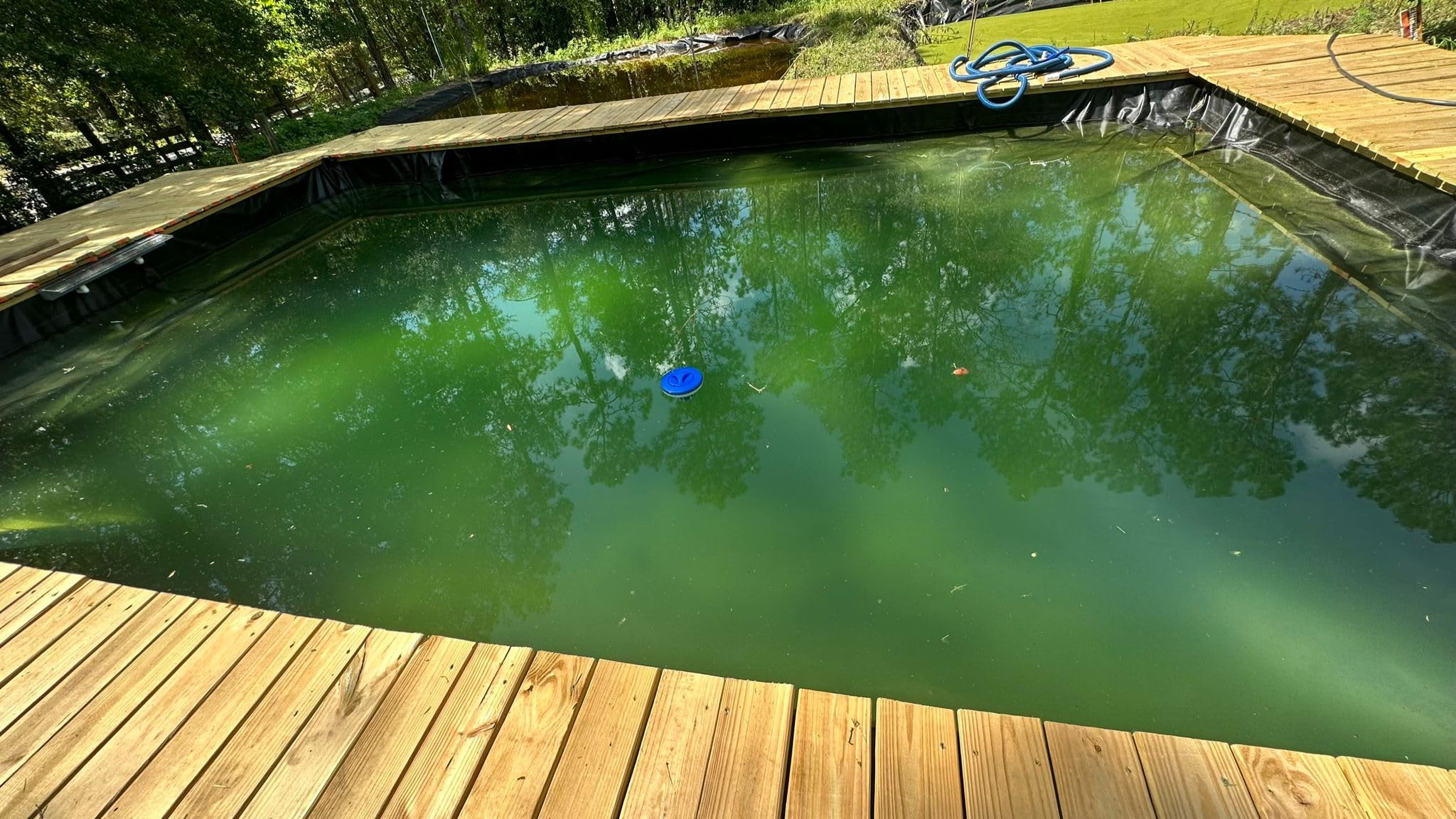 36x120 Heavy Duty Pond Liner - Commercial Grade Waterproof Fish Pond Liner for Koi Ponds, Garden Water Features & Landscape Projects - Durable, UV Resistant & Tear Proof