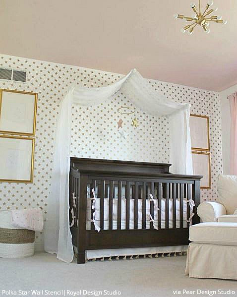 Polka Star Stencil - Reusable DIY Craft Template for Wall Painting, Fabric, Wood & Home Decor | Perfect for Scrapbooking, Card Making & Art Projects