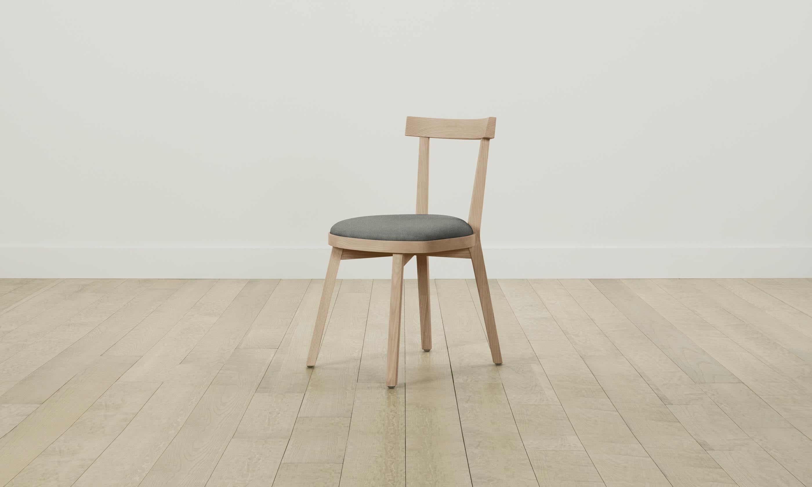 Allen Dining Chair - Modern Merino Granite Upholstered Seat - Perfect for Kitchen, Dining Room & Office Spaces
