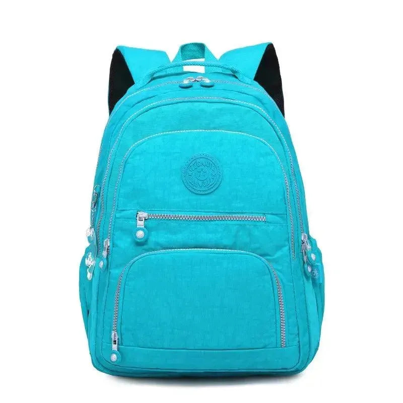 Stylish Nylon Backpack for Teens - Durable School Backpack with Multiple Pockets | Perfect for High School, College, Travel & Daily Use
