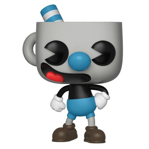 Cuphead Mugman Pop! Vinyl Figure #311 - Funko Collectible Toy for Gamers & Cuphead Fans - Perfect for Display, Gaming Room Decor, and Gift Giving