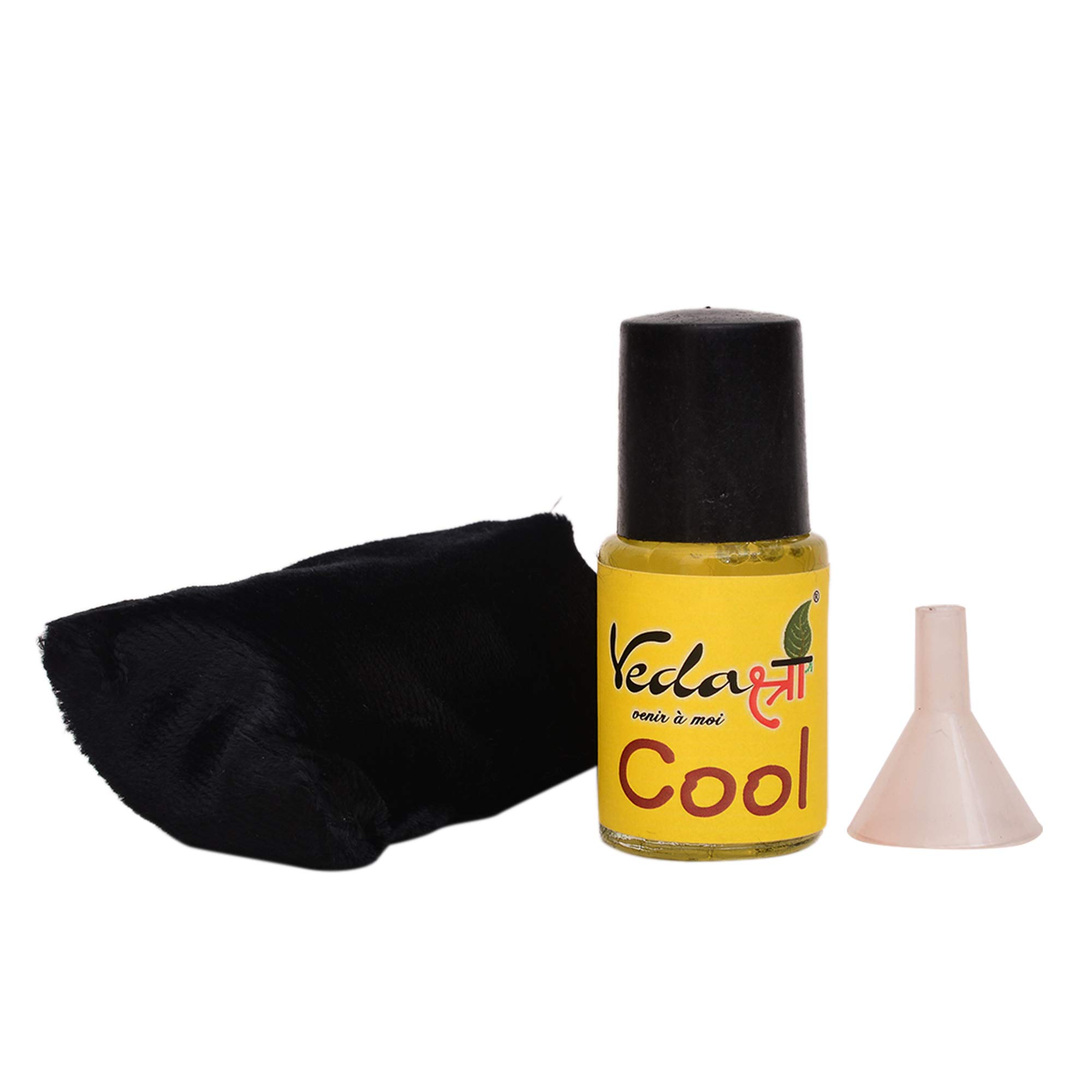 Vedashree Refillable Wooden Car Cup Holder Perfume - Natural Organic Air Freshener with Cool Fragrance for Vehicles | Perfect for Cars, SUVs & Office Desks
