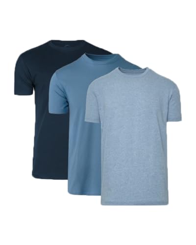 Navy/Indigo/Heather Indigo (3-pack)