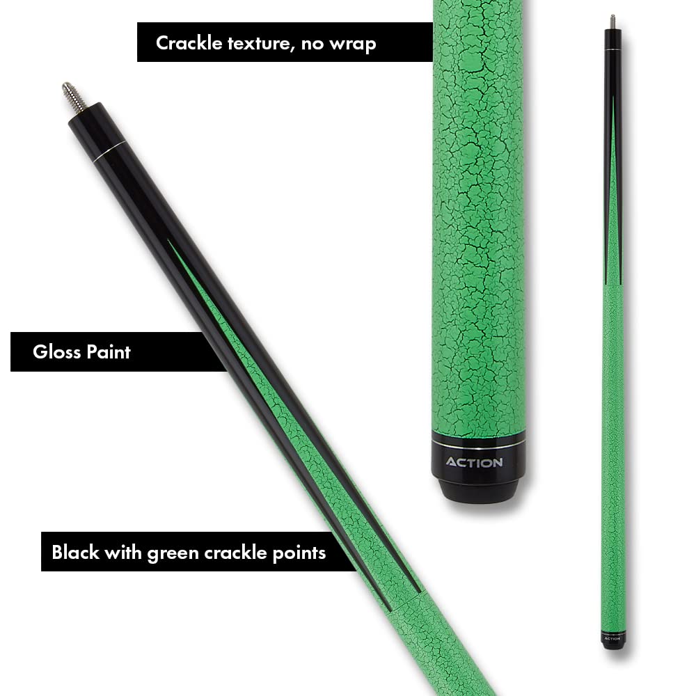 Premium 25oz Heavy Break Billiards Pool Cue Stick - Professional Action Cue for Powerful Breaks - Perfect for Tournaments, Bars & Home Game Rooms