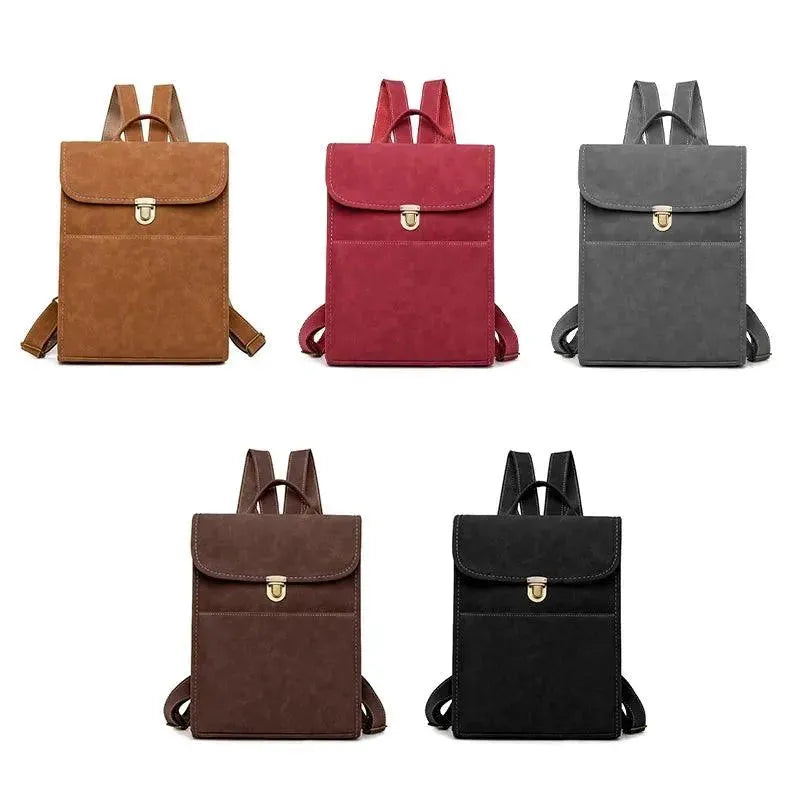 Premium Soft Leather Women's Backpack - Stylish & Durable for Work, Travel & College | VC Quality Fashion Accessory