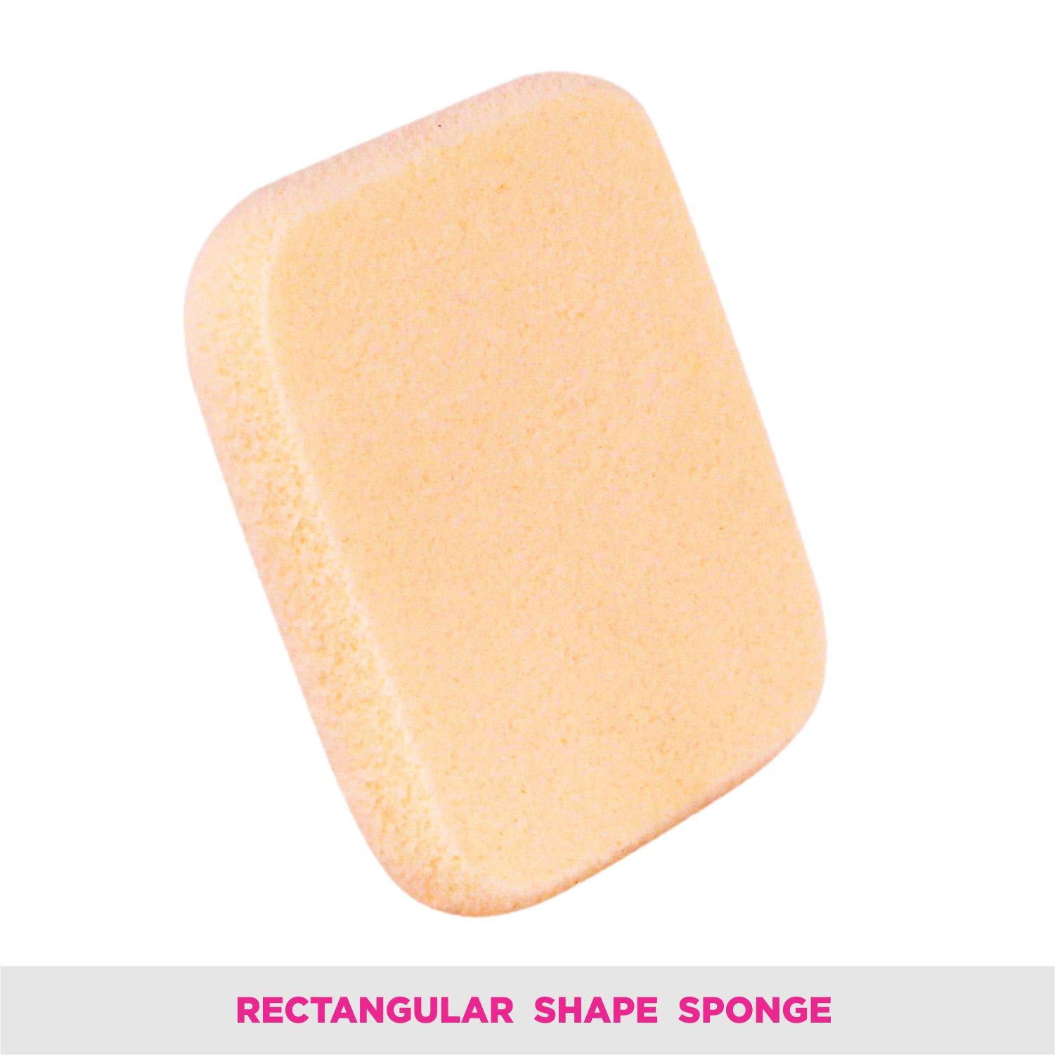Vega Makeup Foundation Sponge – Soft Rectangle Beauty Blender for Flawless Liquid & Powder Application | Perfect for Daily Makeup, Contouring & Professional Use