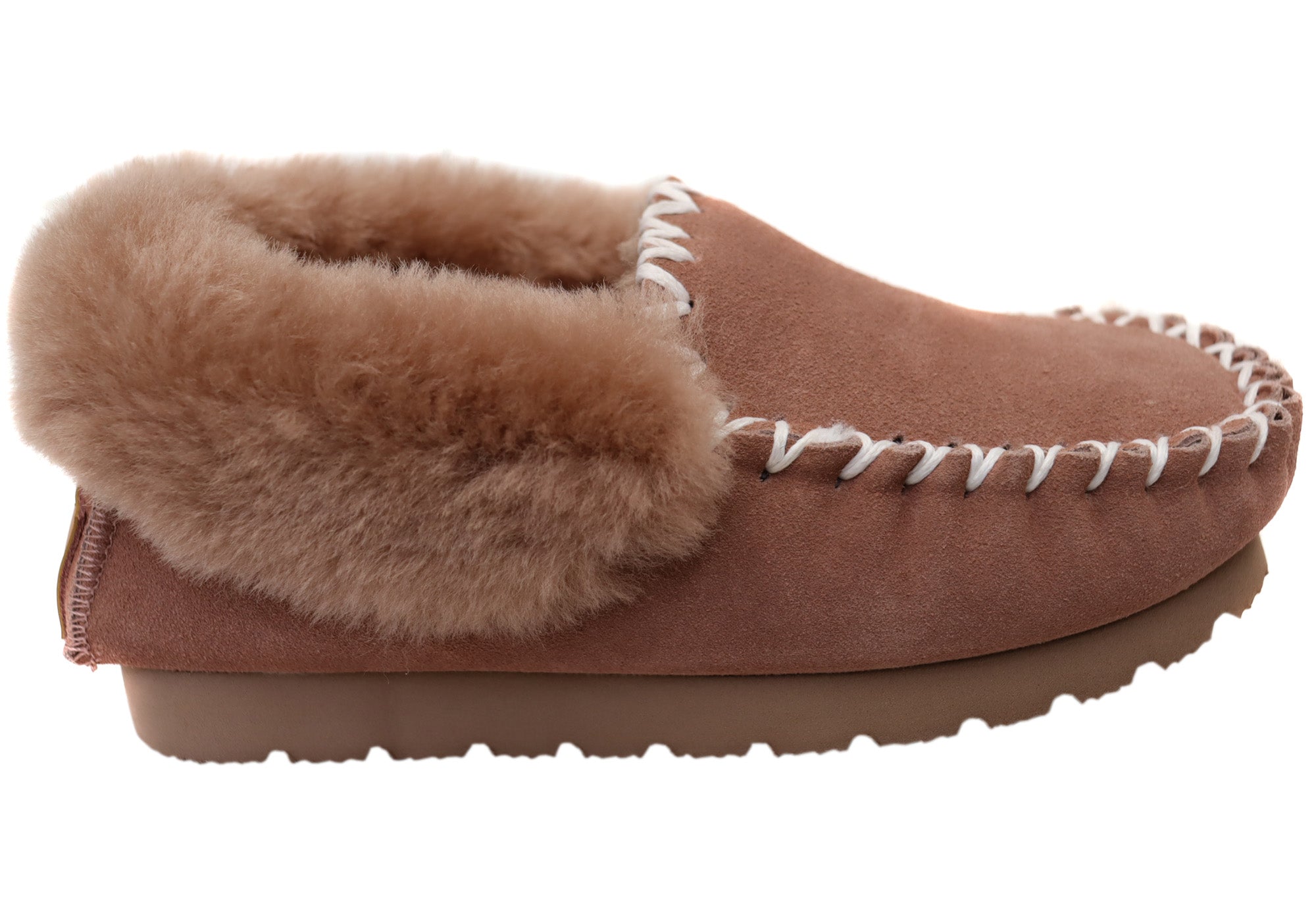 Hush Puppies Women's Comfortable Shaggy Moccasin Slippers - Cozy Indoor/Outdoor House Shoes for Relaxing at Home