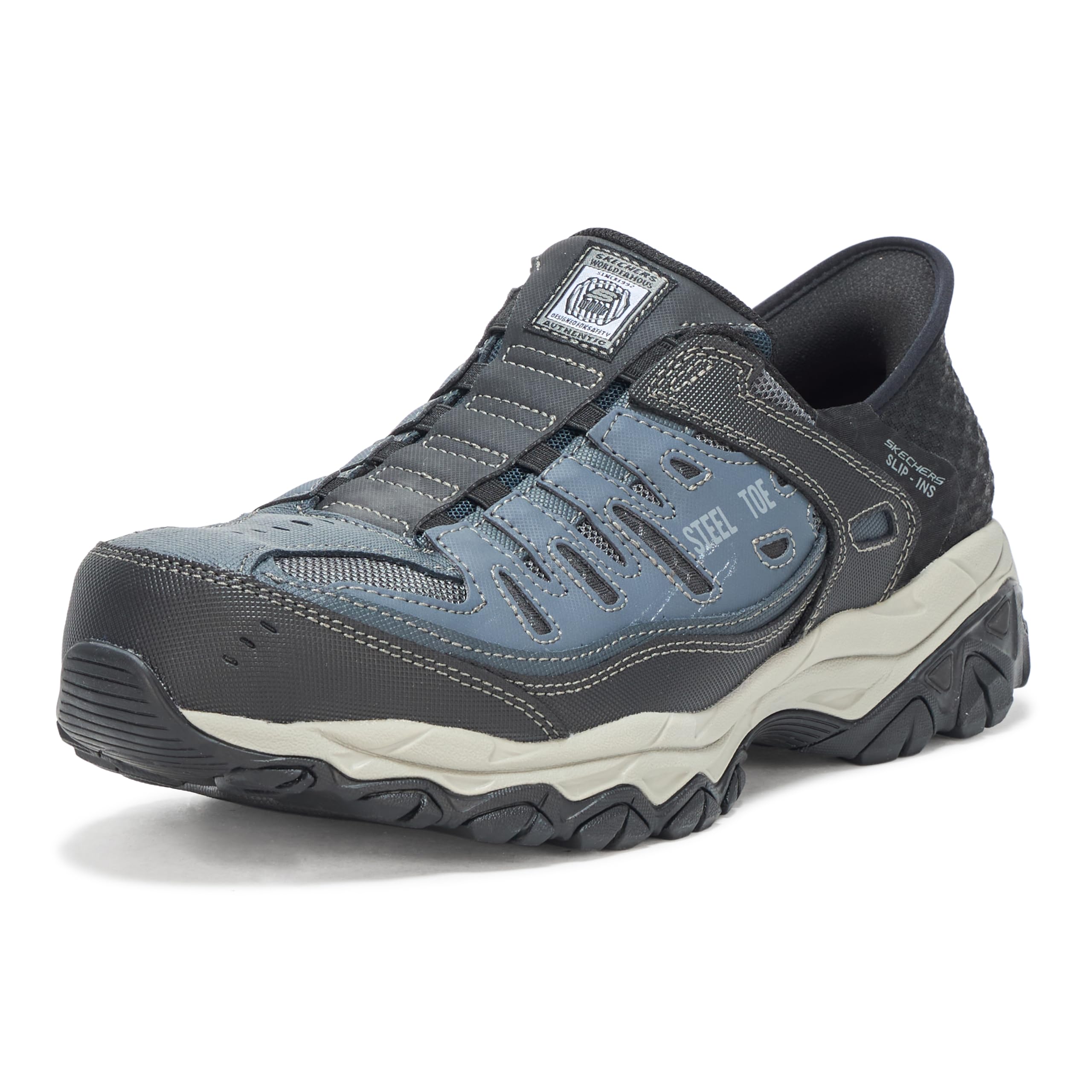 Skechers Men's Hands Free Slip-On Sneakers - Comfortable Lightweight Walking Shoes for Work, Travel & Everyday Wear | Cankton Fashion Style