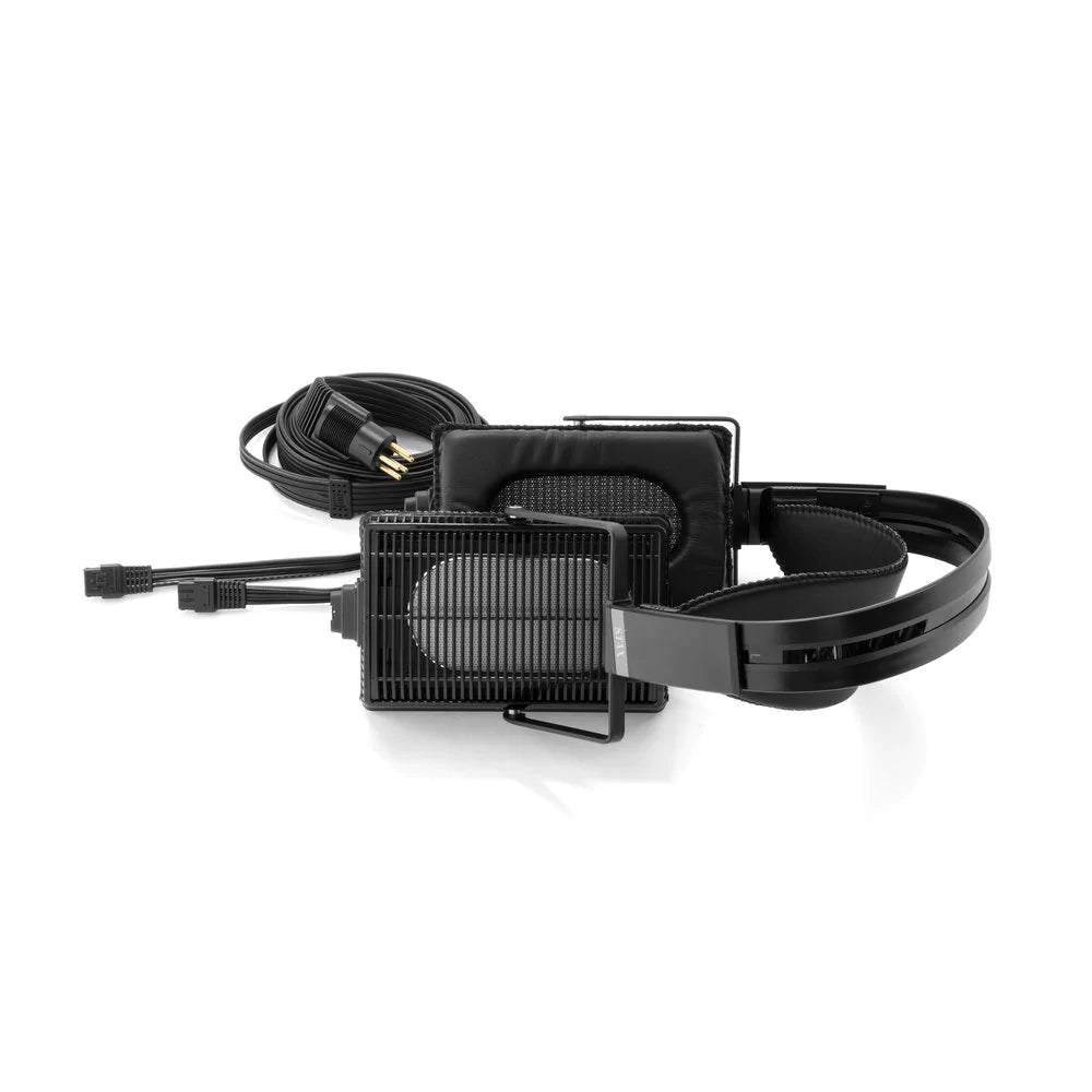 Premium STAX SR-L500MKII Electrostatic Headphones & SRM-500T Amplifier Bundle - High-Fidelity Audio System for Audiophiles, Home Studio, and Professional Music Production