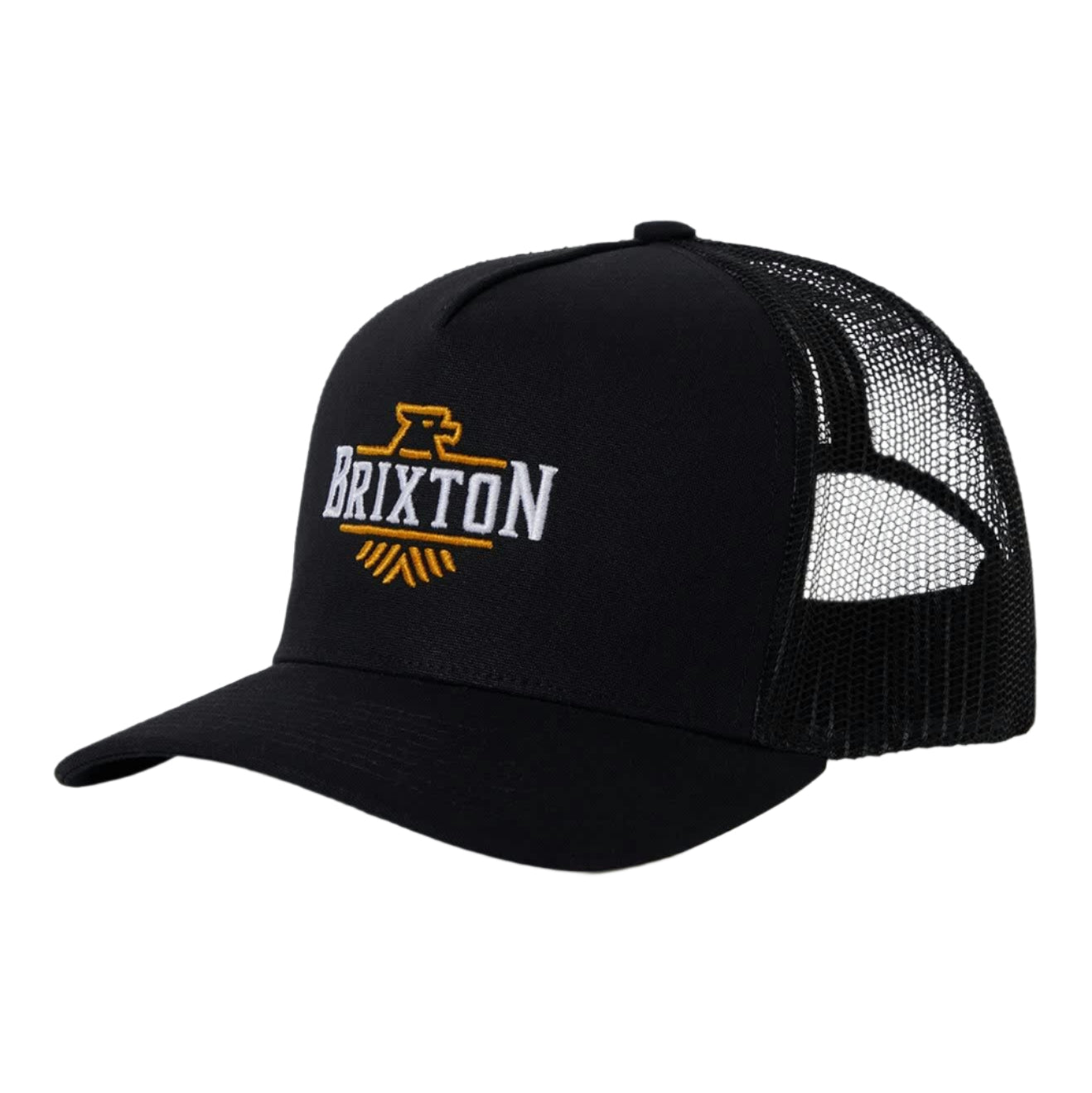 BRIXTON Skywind Netplus Trucker Hat for Men & Women - Breathable Mesh Baseball Cap for Outdoor Activities, Hiking, and Summer Fashion