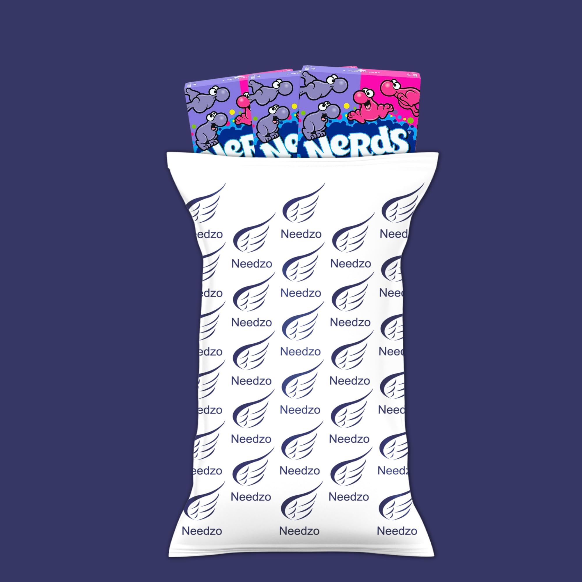 Nerds Candy Boxes - Grape & Strawberry Flavored Bulk Candy with Dual Lid - Pack of 3 | Nostalgic Party Favors, Dessert Topping, Movie Night Snacks, Office Treats