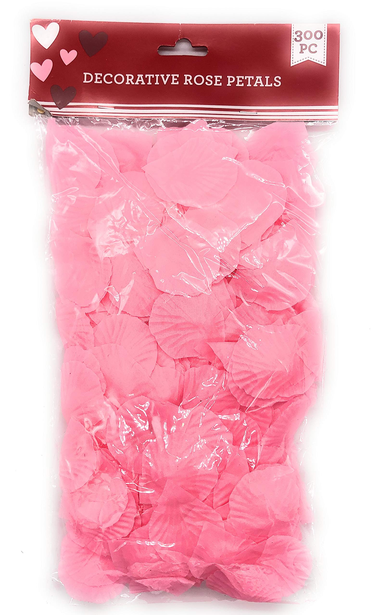 Valentine's Day Rose Petals - 500pcs Pink Fabric Rose Petals for Romantic Wedding, Party, Bedroom, Classroom & Home Decor - Perfect for Anniversary, Proposal & Table Scatter