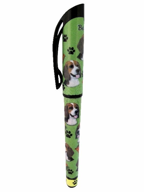 Beagle Gel Pens by ES Pets - Smooth Writing Dog Lover Pens for School, Office & Art Projects