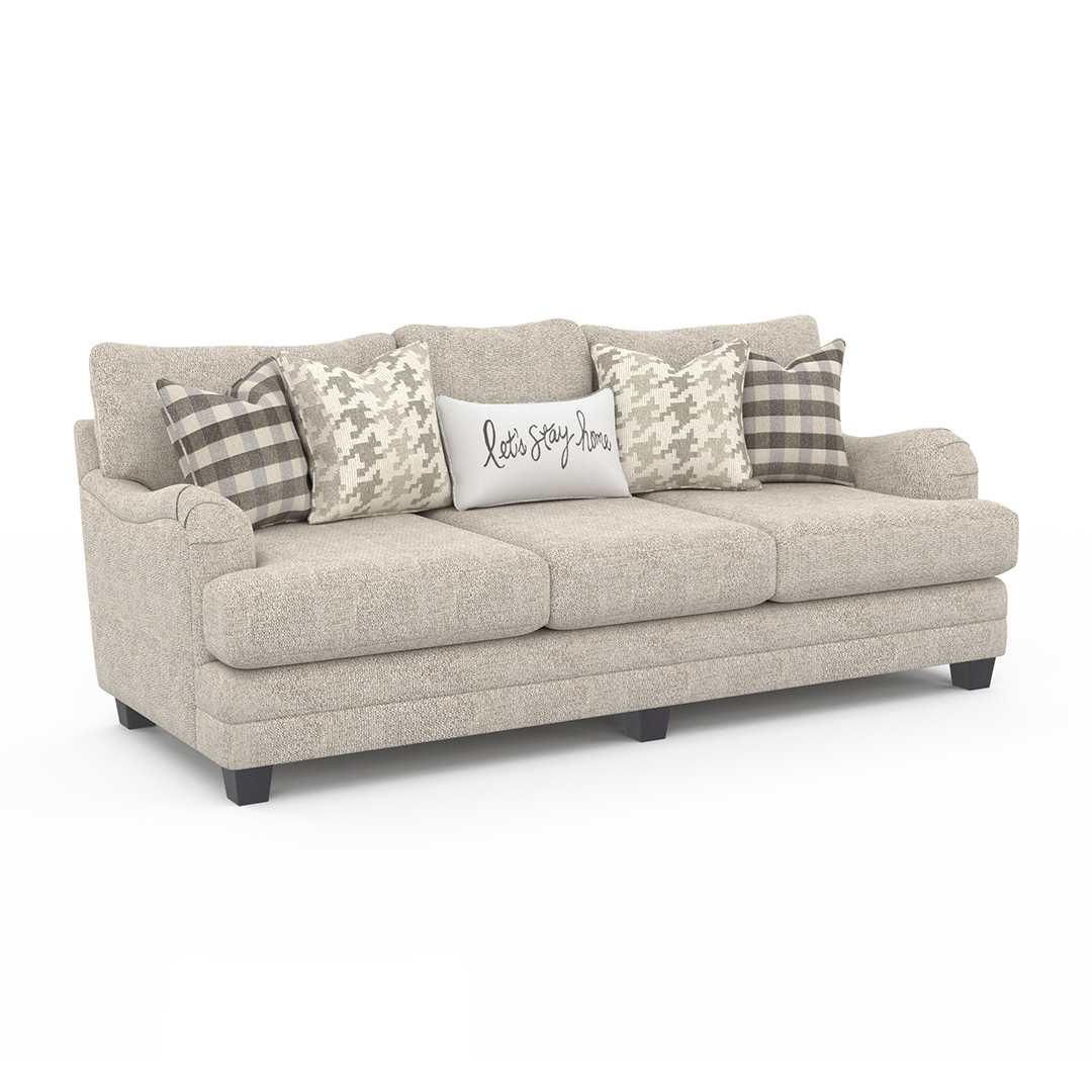 Cozy Wool Sofa 056850 - Soft & Durable Living Room Furniture for Home Decor & Relaxation