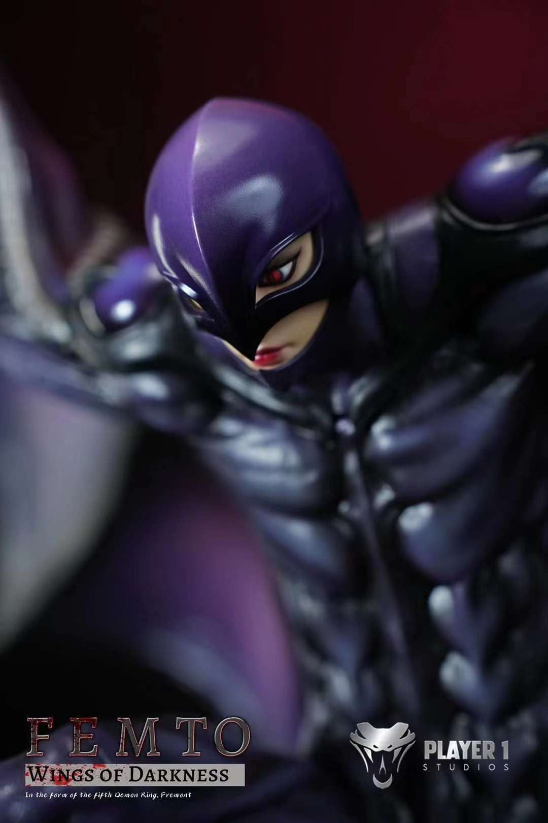 Player 1 Studio Custom Order Femto Dark Eagle Cosplay Costume - Premium Anime Figure Collectible for Fans & Gift Ideas | Perfect for Halloween, Comic Con & Cosplay Events