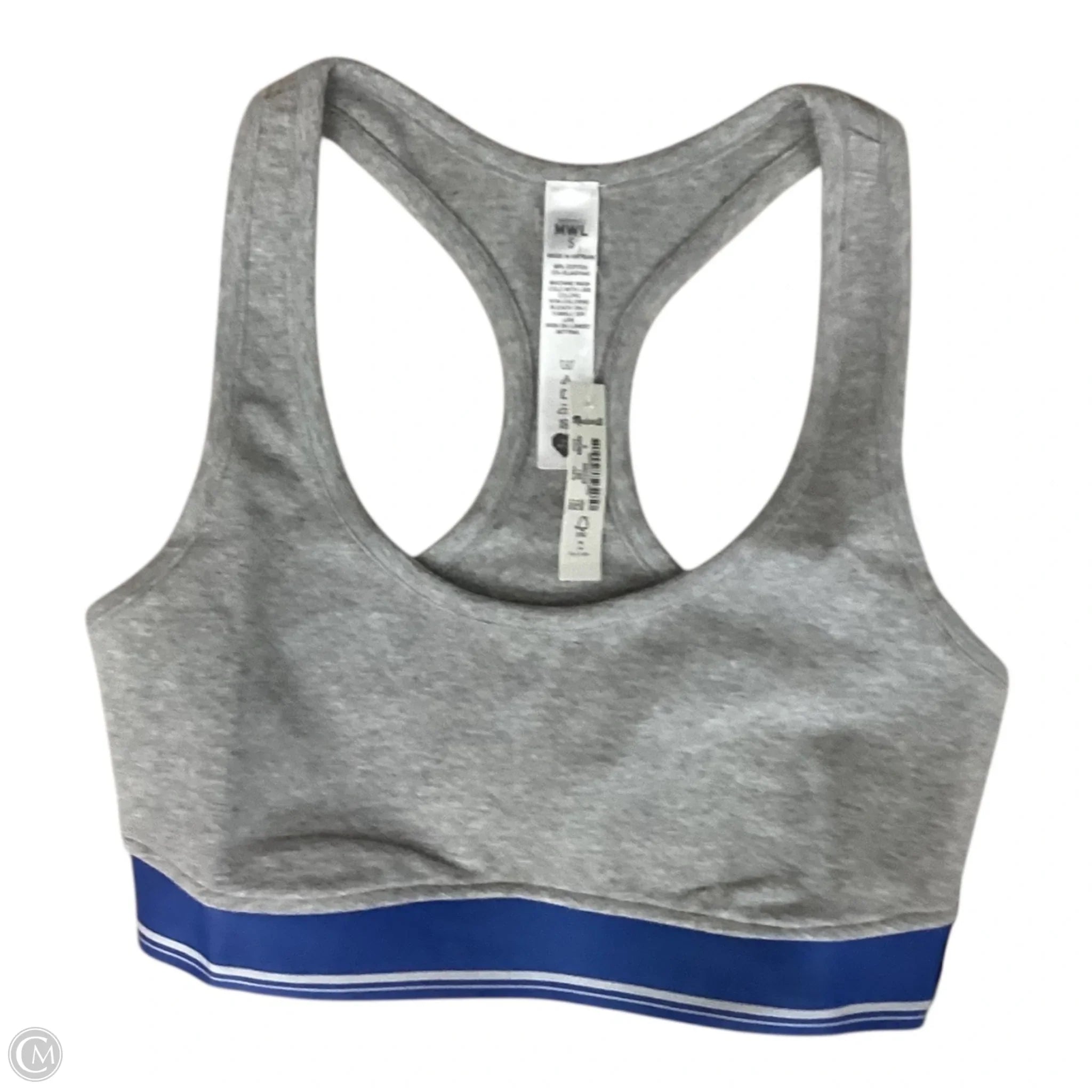 Madewell Grey Athletic Bra for Women - Size S - Comfortable & Supportive for Yoga, Running & Gym Workouts