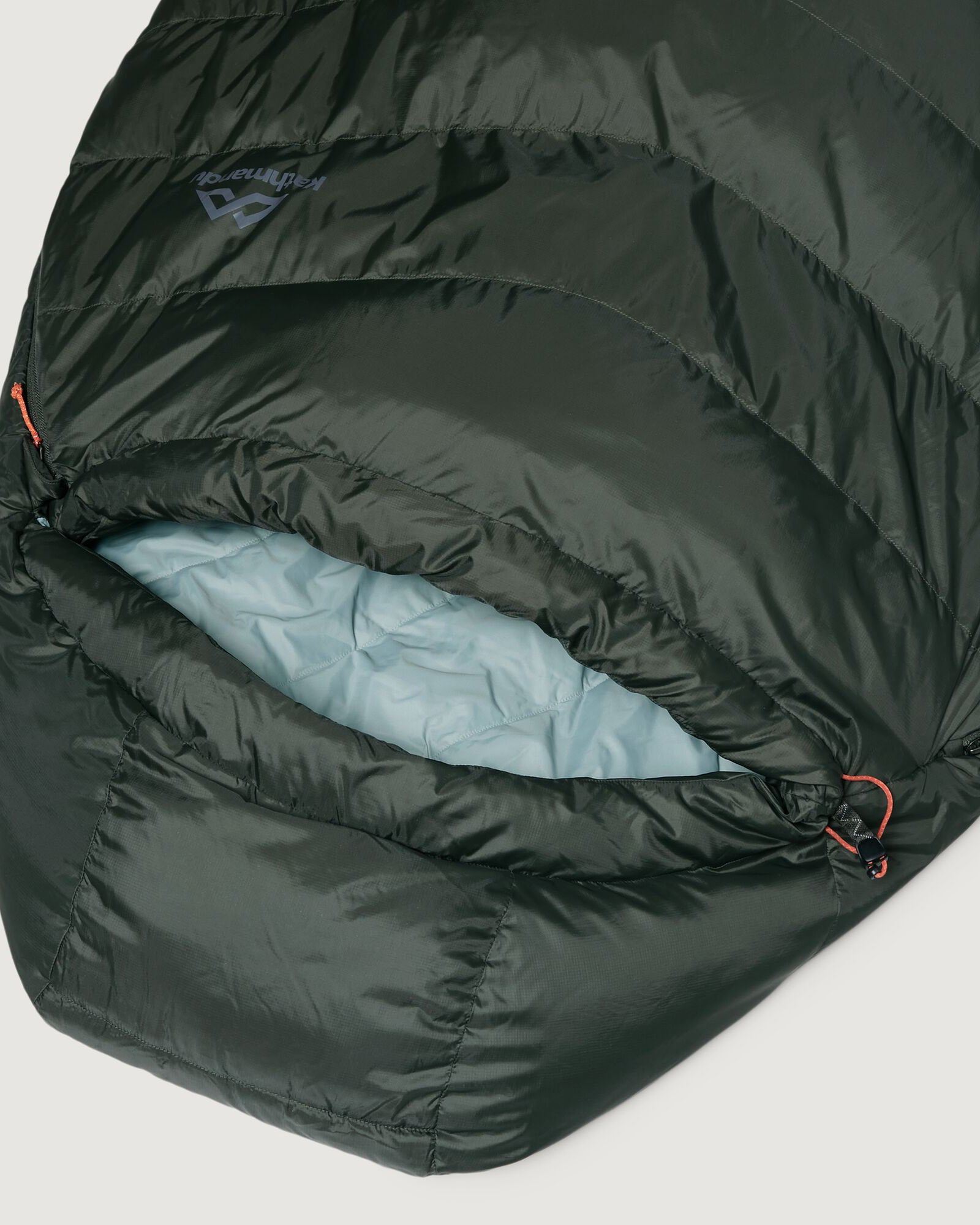Vurso 6°C Sleeping Bag - Lightweight & Compact for Camping, Hiking, Backpacking - Dark Moss/Beech Color - Perfect for Outdoor Adventures