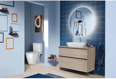 Duravit D Neo Two-Piece Toilet with Seat Included - White - Perfect for Modern Bathrooms & Home Renovations - Pick Up in Store Only