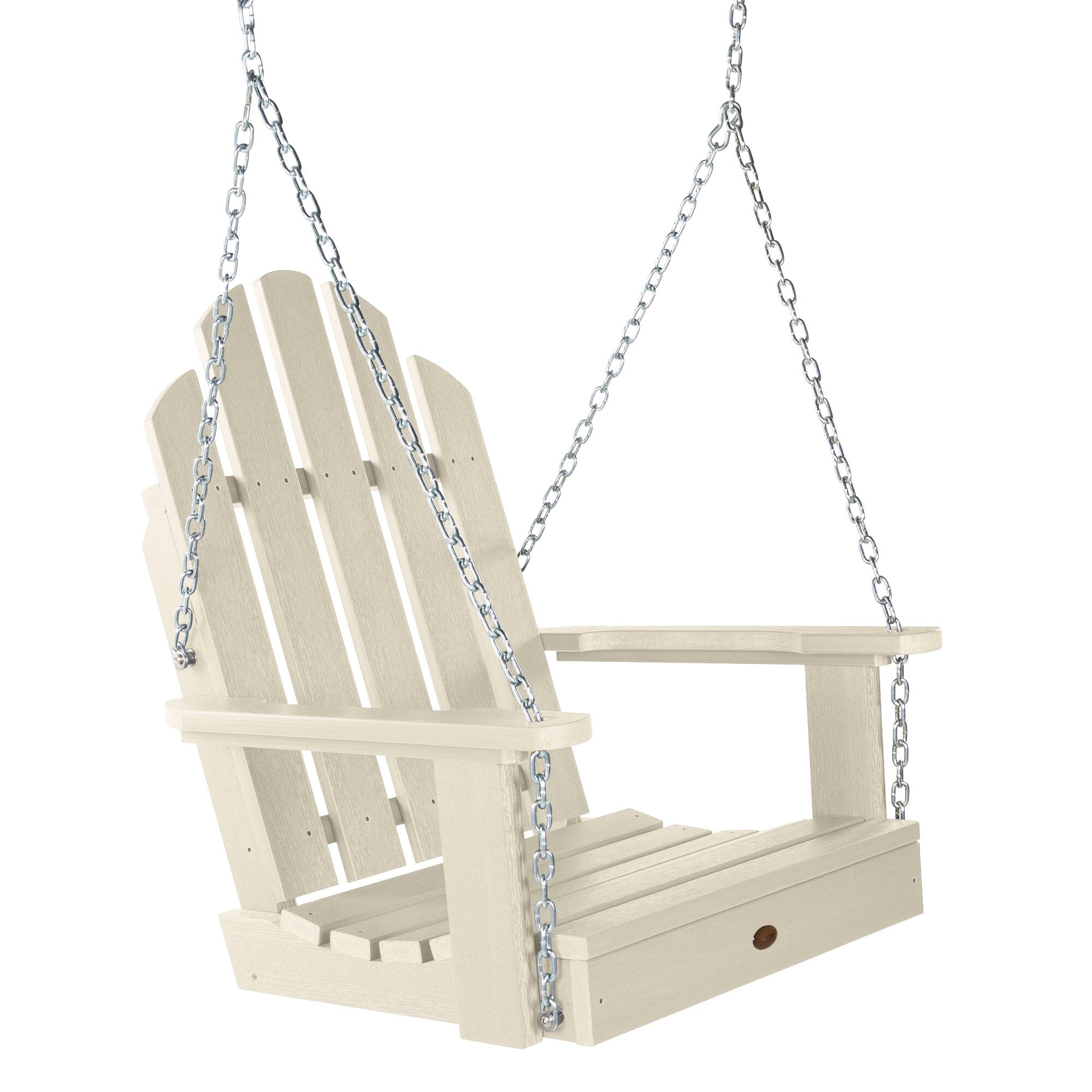 Refurbished Westport Single Seat Swing - Outdoor Patio Hanging Chair for Relaxation in Garden, Porch, or Backyard