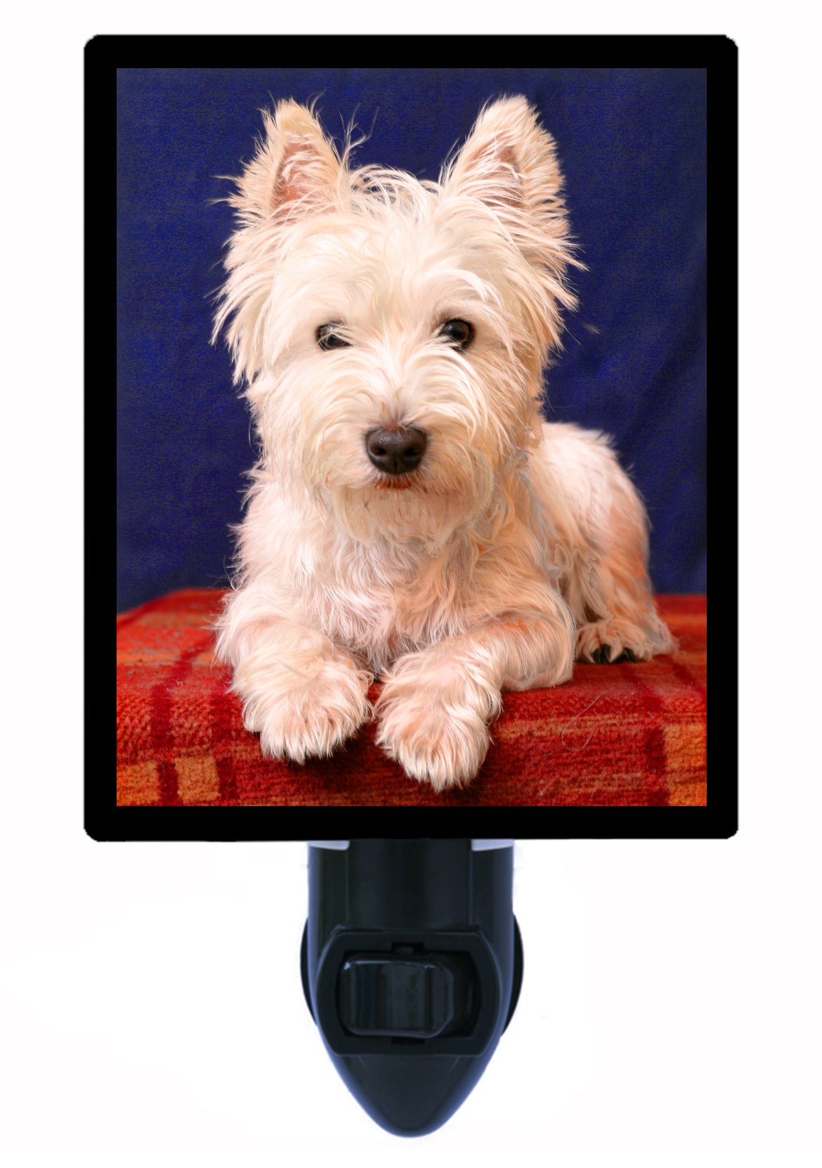 West Highland Terrier LED Night Light for Dogs - Cute Westie Puppy Night Lamp for Bedroom, Nursery, or Pet Room