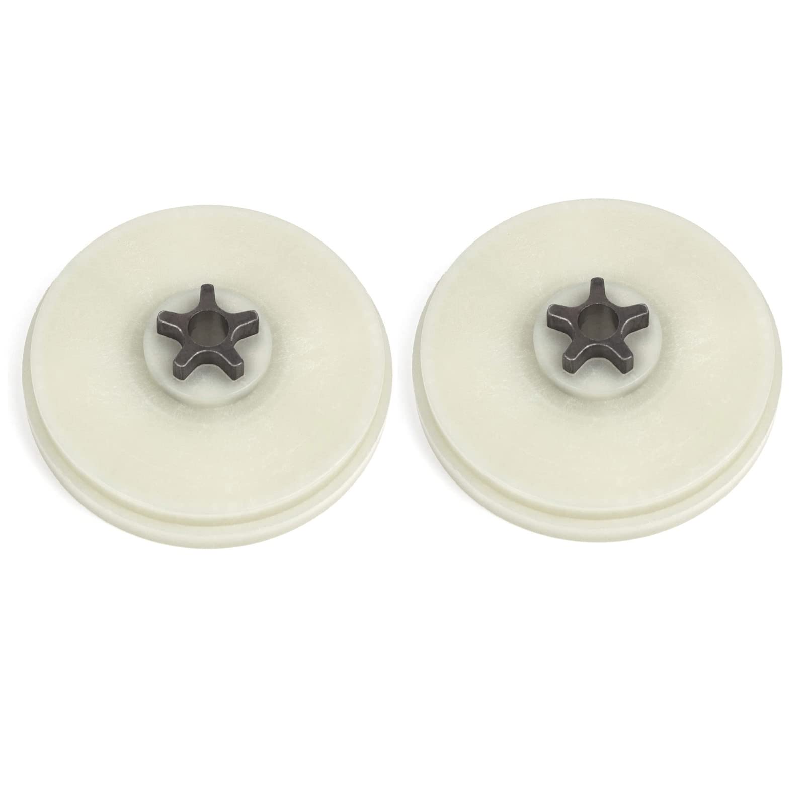 Remington Electric Chainsaw Sprocket Gear Replacement 107713-01 & 717-04749 - 2 Pack Inner Gear Set for Smooth Chainsaw Operation - Perfect for DIY Wood Cutting and Tree Trimming