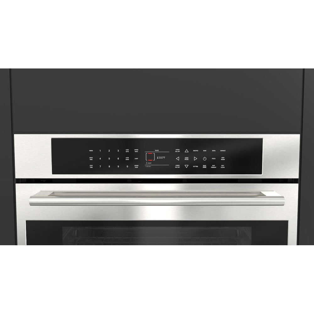 Fulgor Milano 30-Inch Built-In Electric Convection Double Wall Oven with Multiple Color Options (F7DP30) - Perfect for Modern Kitchens, Baking, Roasting & Entertaining