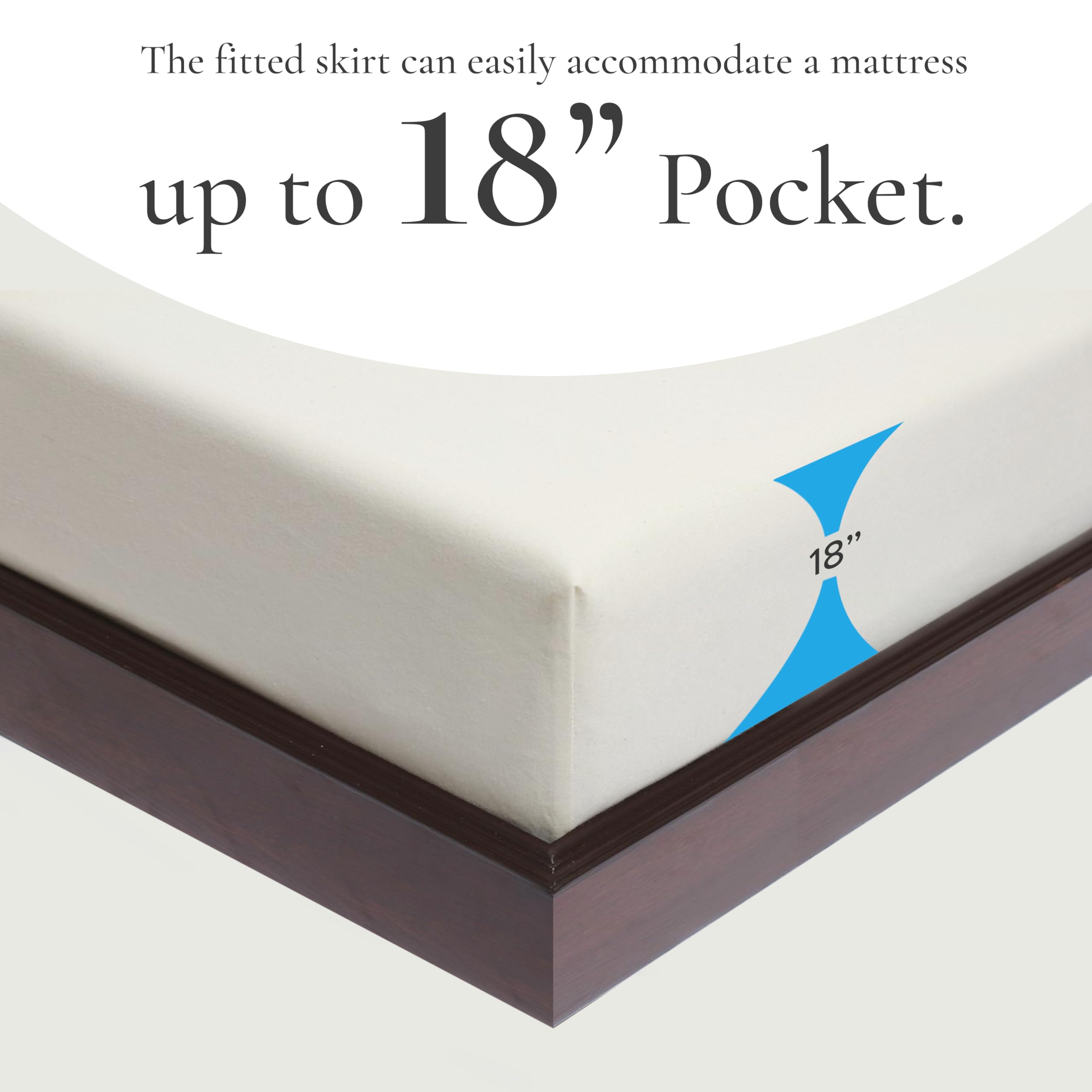 Sleep & Beyond 100% Organic Cotton Waterproof Mattress Protector - Hypoallergenic Dust Mite Protection for Crib & Toddler Beds - Breathable, Flexible & Eco-Friendly - Classic Ivory (Fits up to 6 Inch Mattress) - Perfect for Allergy Relief & Healthy Baby Sleep