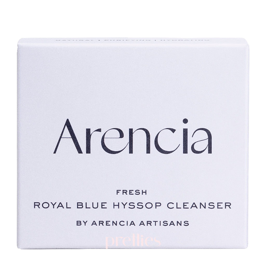 Arencia Blue Hyssop Facial Cleanser 120g - Gentle Deep Cleansing for Acne-Prone & Sensitive Skin | Daily Skincare Routine & Travel Essential