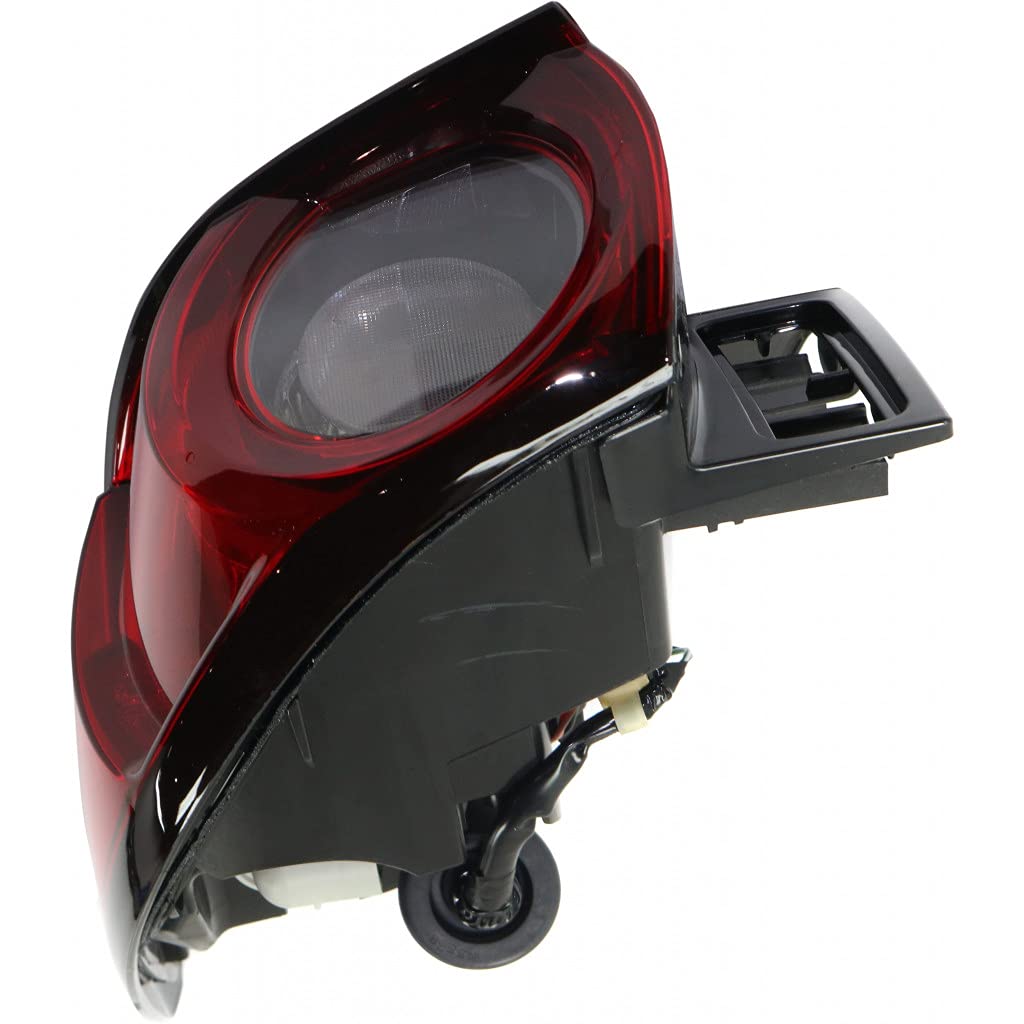 2017-2021 Mazda CX-5 LED Tail Light Assembly - Driver Side Outer with Signature Light | CAPA Certified Replacement for MA2804126, MA2804126C, KB8B51160E | Perfect for Night Driving & Enhanced Vehicle Safety