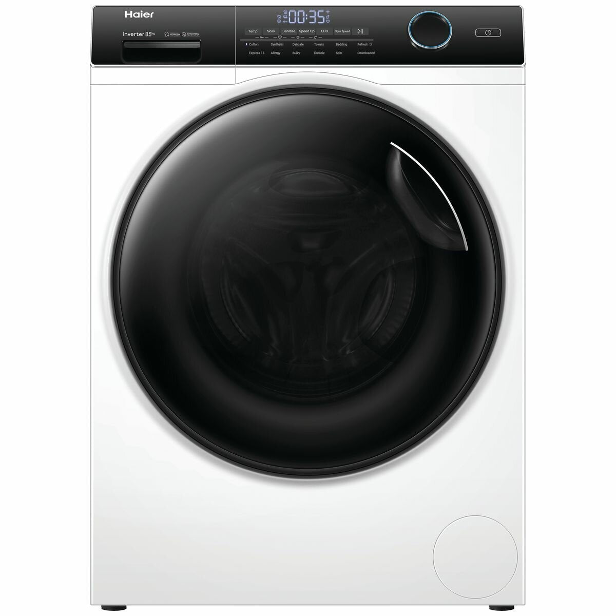Haier 500 Series 8.5kg Front Load Washing Machine HWF85AN1 - Energy Efficient, Quiet Operation for Apartments & Small Homes